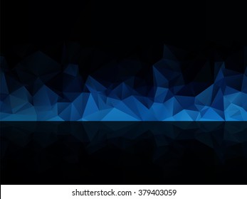 blue black abstract background