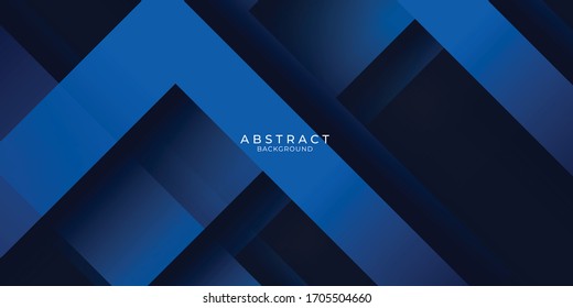 Blue black abstract background geometry shine and layer element vector for presentation design. Suit for business, corporate, institution, party, festive, seminar, and talks