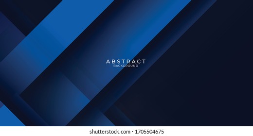 Blue black abstract background geometry shine and layer element vector for presentation design. Suit for business, corporate, institution, party, festive, seminar, and talks