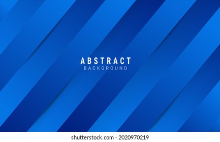 Blue black abstract background geometry shine and layer element vector for presentation design.