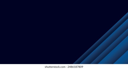 Blue black abstract background geometry shine and layer element vector for presentation design. Suit for business, corporate, institution, party, festive, seminar, and talks