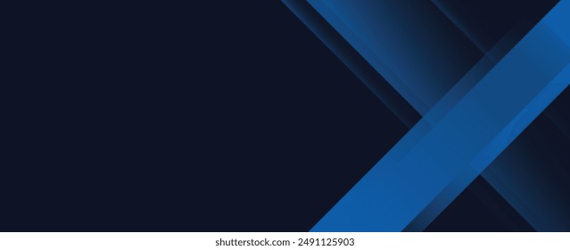 Blau Schwarz abstrakte Hintergrundgeometrie Glanz und Ebenenelement-Vektorgrafik für Präsentationsdesign. Anzug für Business, Unternehmen, Institution, Partei, Feste, Seminar und Gespräche