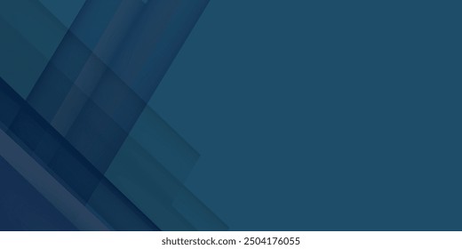 Blue black abstract background geometry shine and layer element vector for presentation design. Suit for business, corporate, institution, party, festive,