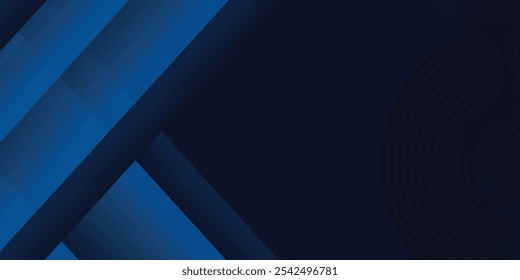 Blau schwarz abstrakte Hintergrund Geometrie Glanz und Ebene Element Vektor für die Präsentation Design. Geeignet für Business, Unternehmen, Institution, Party, Feste, Seminare und Vorträge