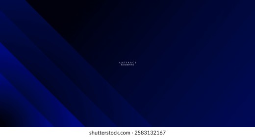 Blue black abstract background geometry shine and layer element vector for presentation design. Suit for business, corporate, institution, party, festive, seminar, and talks