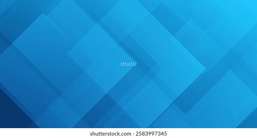 Blue black abstract background geometry shine and layer element vector for presentation design. Suit for business, corporate, institution, party, festive, seminar, and talks
