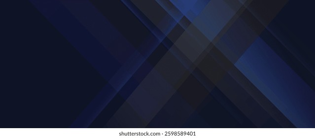 Blue and black abstract background geometry shine and layer element vector for presentation design. Suit for business, corporate, institution, party, festive, seminar, and talks