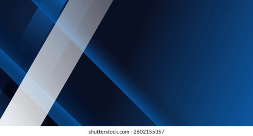 Blue black abstract background geometry shine and layer element vector for presentation design. Suit for business, corporate, institution, party, festive, seminar, and talks