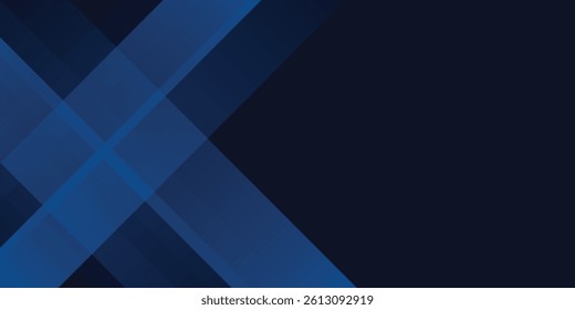 Blue black abstract background geometry shine and layer element vector for presentation design. Suit for business, corporate, institution, party, festive, seminar, and talks