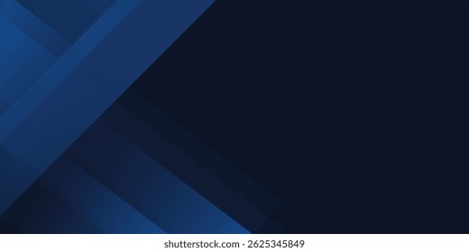Blue black abstract background geometry shine and layer element vector for presentation design. Suit for business, corporate, institution, party, festive, seminar, and talks