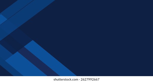 Blue black abstract background geometry shine and layer element vector for presentation design. Suit for business, corporate, institution, party, festive, seminar, and talks