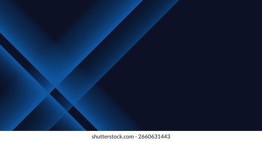 Blue black abstract background geometry shine and layer element vector for presentation design. Suit for business, corporate, institution, party, festive, seminar, and talks