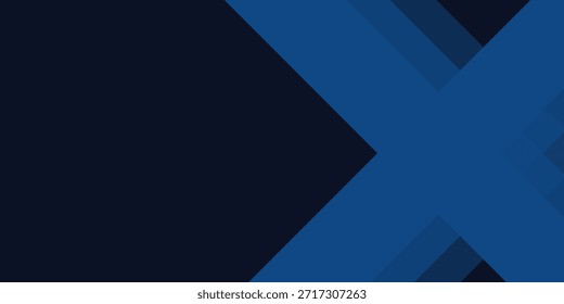 Blau schwarz abstrakte Hintergrund Geometrie Glanz und Ebene Element Vektor für die Präsentation Design. Geeignet für Business, Unternehmen, Institution, Party, Feste, Seminare und Vorträge