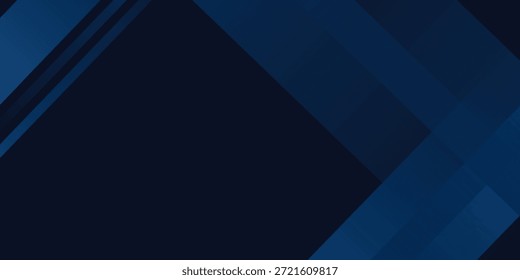 Blue black abstract background geometry shine and layer element vector for presentation design. Suit for business, corporate, institution, party.
