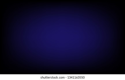 Blue black abstract background - Illustration