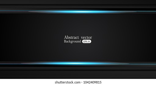 blue and black Abstract business background.Vector design.
