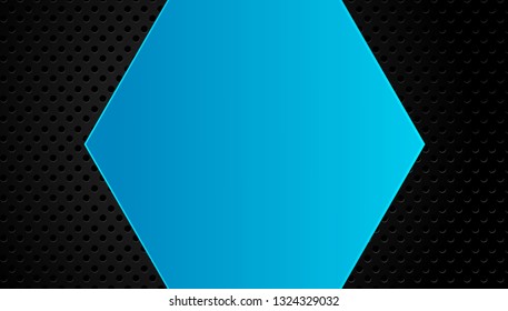blue and black Abstract business background.Vector design. 