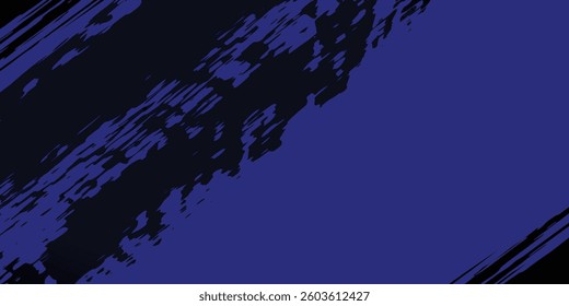 blue and black abstract tech grunge background. Vector design