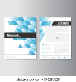 Blue black  brochure flyer leaflet presentation templates Infographic elements flat design set formarketing advertising