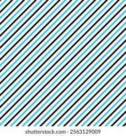 blue and black diagonal lines vector illustration art for backgrunds. classic backdrop pattern repeating. artistic decoration lines material