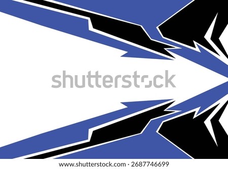 Blue and Black dynamic abstract banner modern white background template design