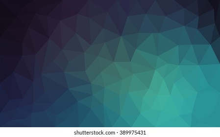 Blue Black Gradient abstract geometric triangular polygon style illustration graphic background