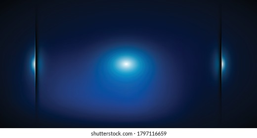 Blue black gradient with smooth transition