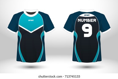 Cricket Sports Tshirt Jersey Design Concept Stock Vector (Royalty Free ...