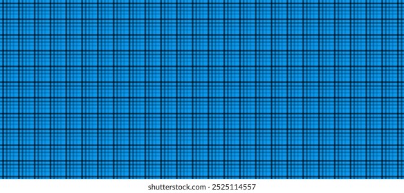 Blue and black plaid texture mat background 