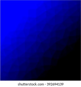 Blue black polygonal background Vector illustration, Creative Business Design Templates