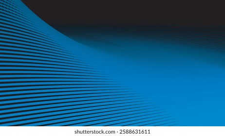 Blue and Black stripes line pattern abstract background for backdrop