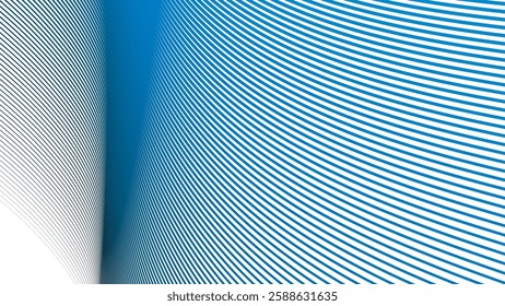Blue and Black stripes line pattern abstract background for backdrop