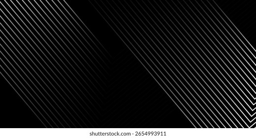Azul y negro Vector 3D tecnología futurista resplandor con línea Formas Anuncio moderno abstracto línea azul moderno