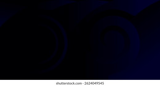 Blue and black vector abstract geometrical shape modern background