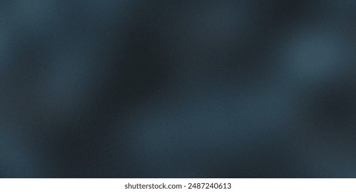 Blue black waves blurry depth spot , Noise intensive Holographic blend blurred smooth transitions tone empty presentation design , futuristic minimal modern luxury premium unique motion elegant page
