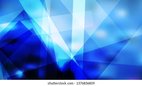 Blue Black and White Geometric Shapes Background