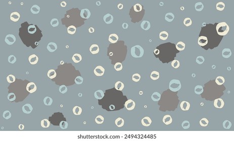 Blue black and white vector celebration confetti organic background design