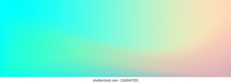 Blauer, moderner Design-Hintergrund. Lebhafte, mehrfarbige Illustration mit unscharfer Textur. Natürlicher Regenbogen Wavy Gradient Mesh. Hell türkisfarbener Wavy Gradient Mesh. Wasserorigineller Hintergrund.