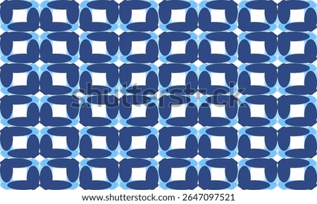 Blue block background, two tone blue  on background with oval dot ball pattern, repeat square block checkerboard, replete pattern, endless pattern design for fabric printing