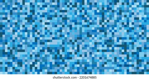 Blue blocks Geometric grid background Modern technology abstract texture with squares