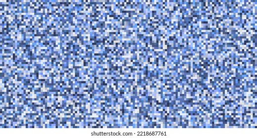 Blue blocks Geometric grid background Modern technology abstract texture with squares