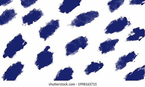 Blue blots pattern watercolor background for textures backgrounds and web banners design
