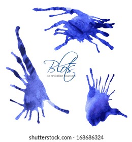 Blue blots to revitalize your text 6