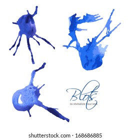 Blue blots to revitalize your text 9