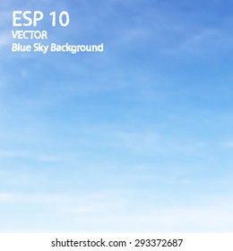 Blue blur sky background, ESP 10.