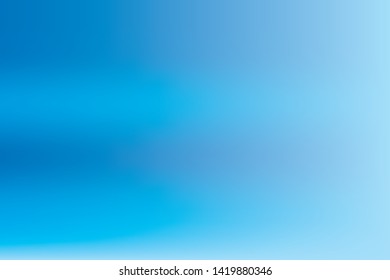 Blue blurred background Light blur backdrop. Delicate pattern. Abstract sky. Vector holographic texture. Neon holography, smooth blur backdrop.  