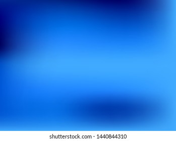 Blue blurred background Vector illustration