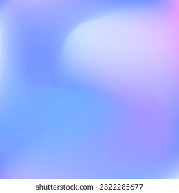 Blue Blurred Fluid Wavy Light Swirl Gradient Mesh. Sunset Curve Sky Sunrise Violet Wallpaper. Liquid Calm Indigo Pink Dynamic Blurry Texture. Cold Color Pastel Lavender Water Gradient Background.