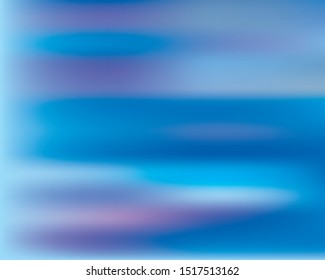 Blue blurred gradient background. Vector illustration. Universal backdrop
