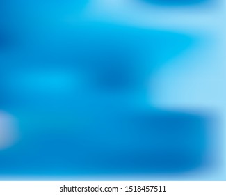 Blue blurred gradient background. Vector illustration. Universal backdrop